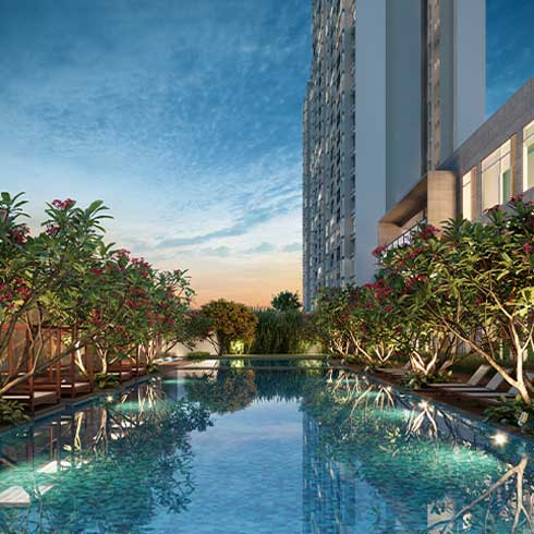 Godrej Woodscape Swimming Pool View 2